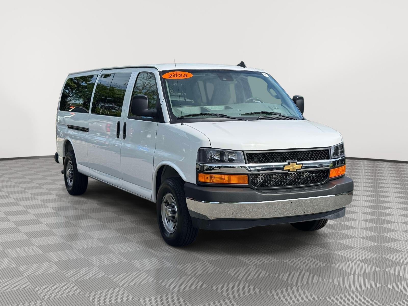 2025 Chevrolet Express Passenger RWD 3500 Extended Wheelbase LT