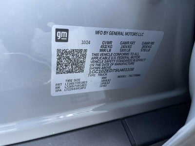 2025 Chevrolet Silverado EV LT