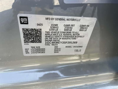 2025 Chevrolet Silverado 2500HD Custom