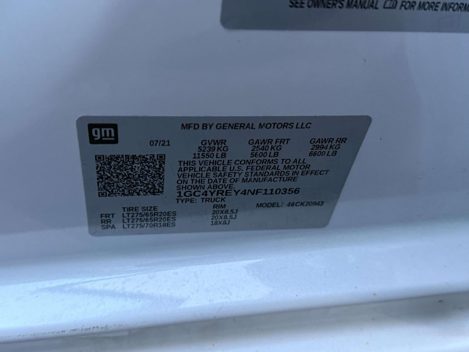 2022 Chevrolet Silverado 2500HD 4WD Crew Cab Long Bed High Country