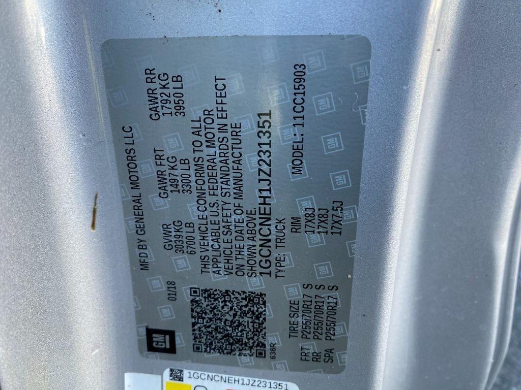 2018 Chevrolet Silverado 1500 WT