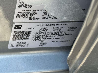 2026 Chevrolet Silverado 1500 4WD Crew Cab Short Bed LT with 2FL