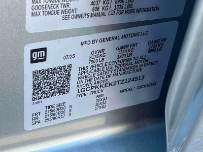 2026 Chevrolet Silverado 1500 4WD Crew Cab Short Bed LT with 2FL