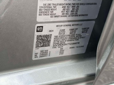 2026 Chevrolet Silverado 1500 4WD Crew Cab Short Bed LT with 2FL