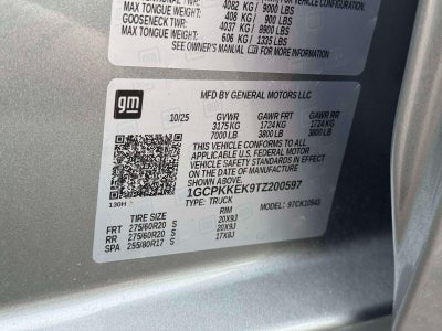 2026 Chevrolet Silverado 1500 4WD Crew Cab Short Bed LT with 2FL