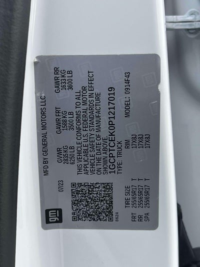 2023 Chevrolet Colorado 4WD Crew Cab Short Box LT