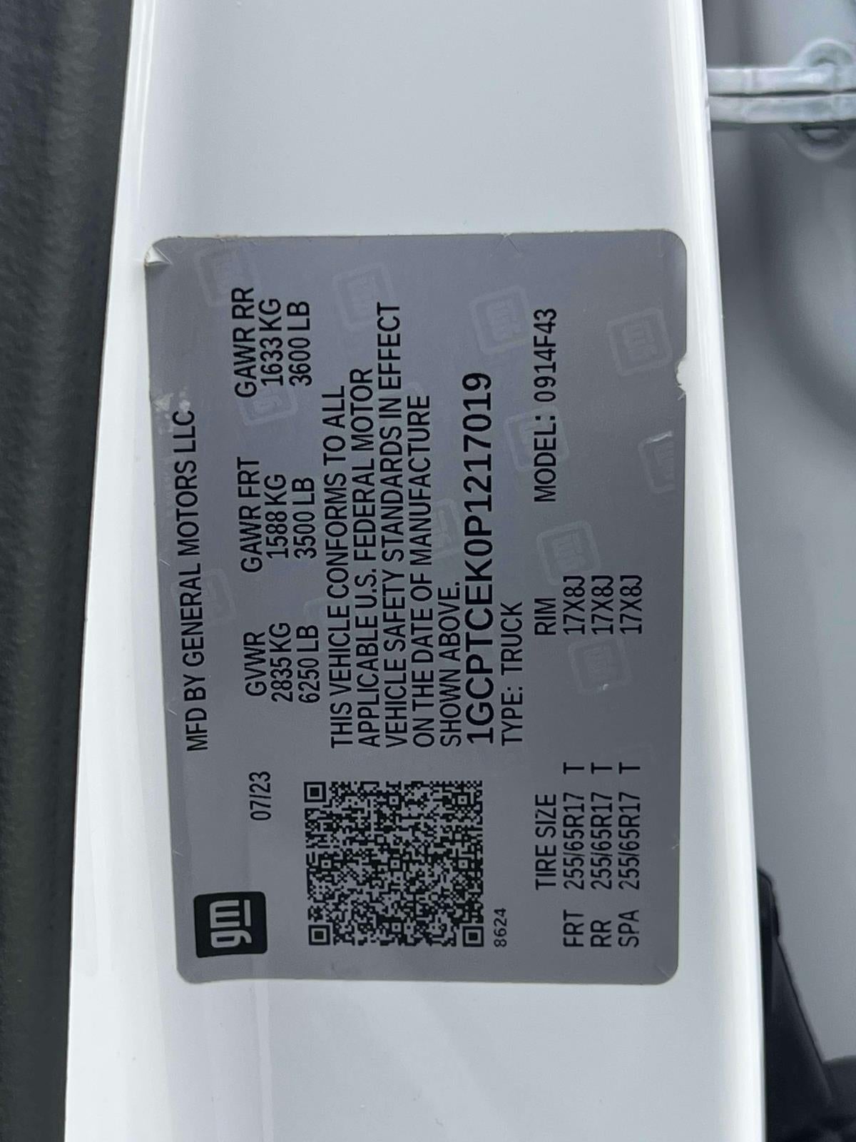 2023 Chevrolet Colorado 4WD Crew Cab Short Box LT