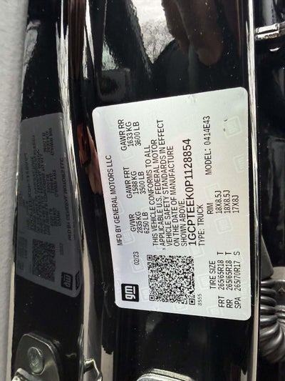 2023 Chevrolet Colorado 4WD Crew Cab Short Box Trail Boss