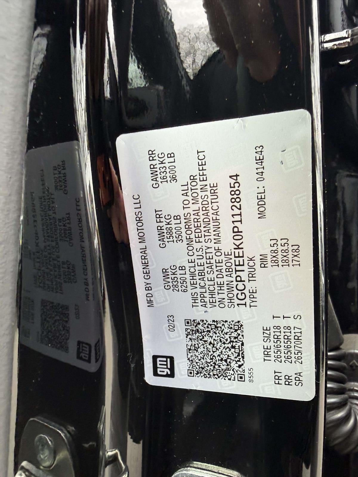 2023 Chevrolet Colorado 4WD Crew Cab Short Box Trail Boss