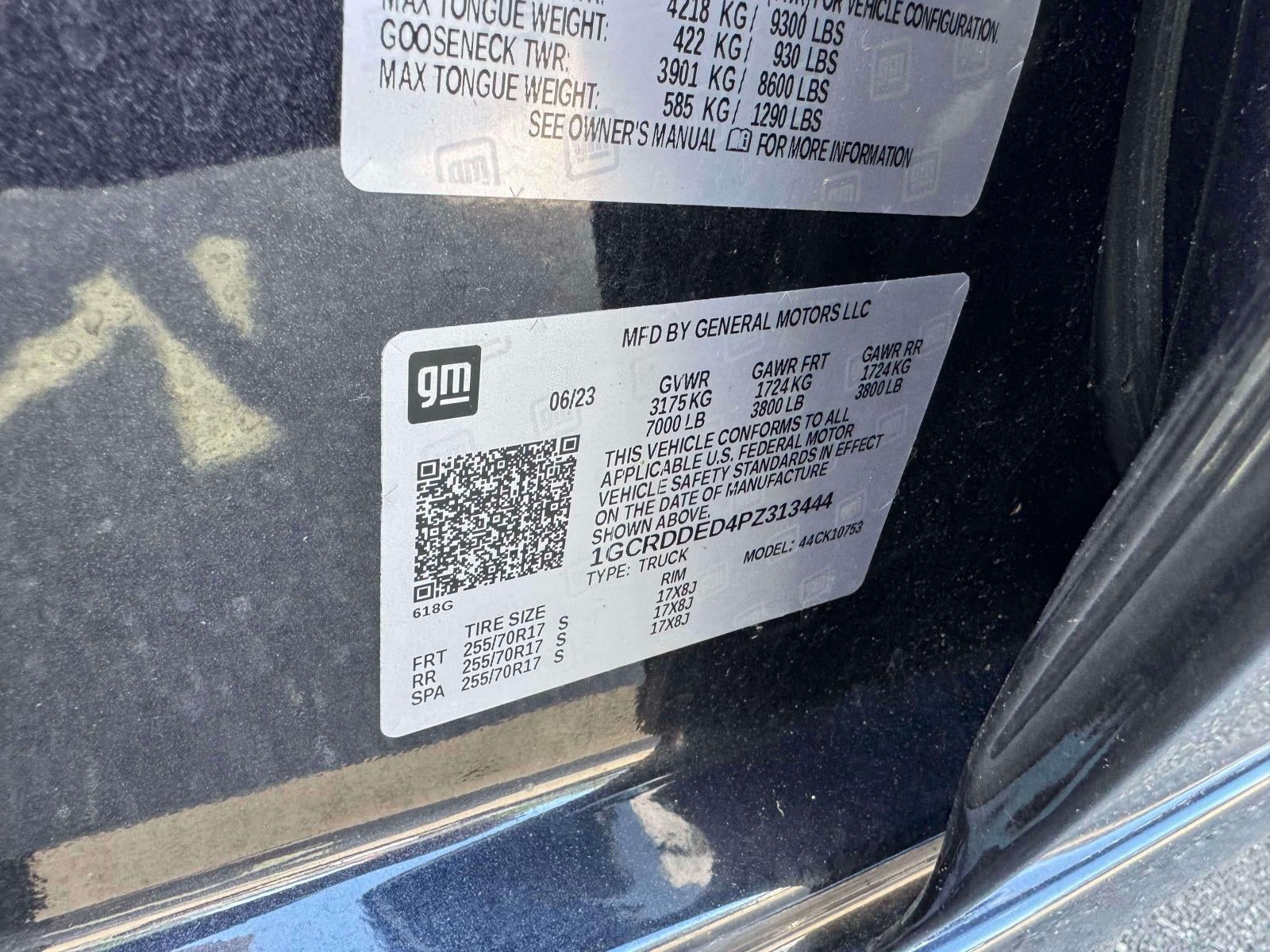 2023 Chevrolet Silverado 1500 4WD Double Cab Standard Bed LT