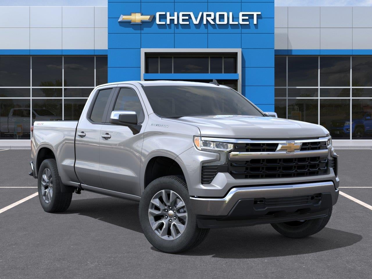 2026 Chevrolet Silverado 1500 4WD Double Cab Standard Bed LT with 2FT