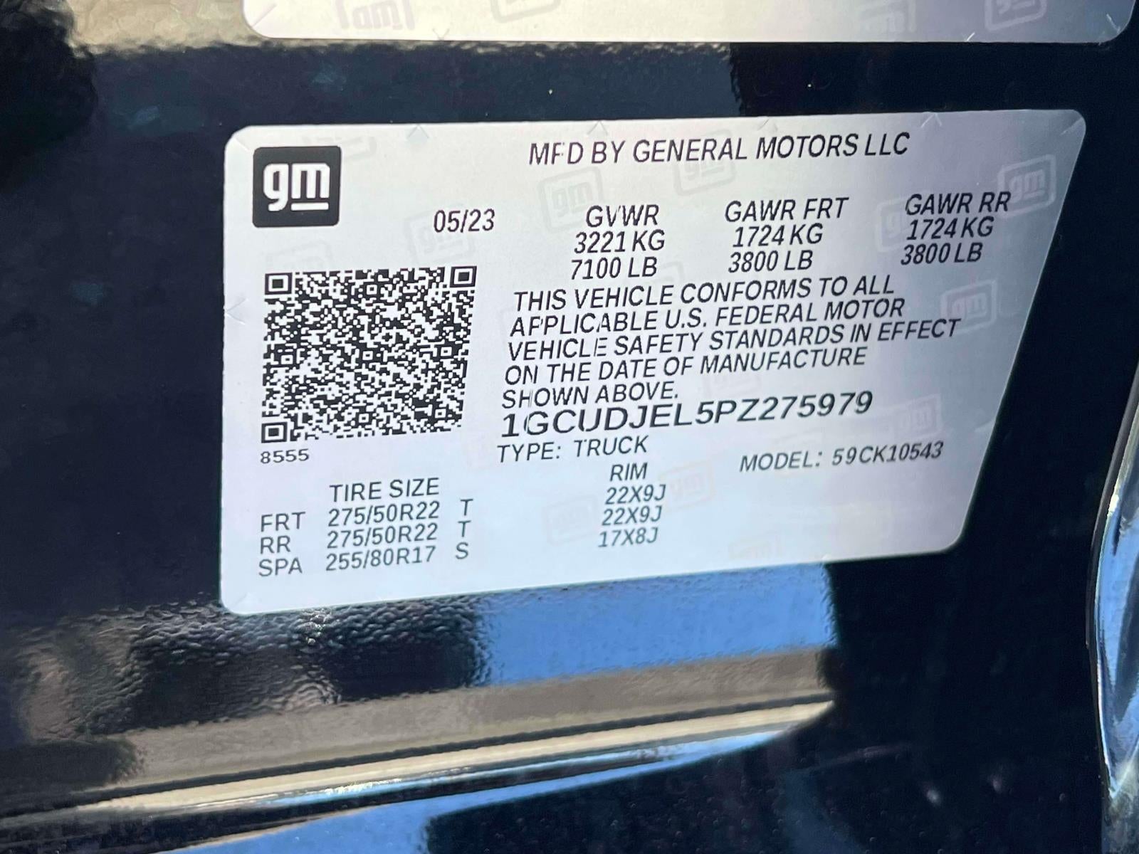 2023 Chevrolet Silverado 1500 4WD Crew Cab Short Bed High Country