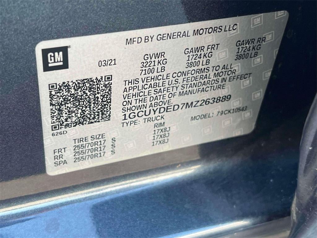 2021 Chevrolet Silverado 1500 4WD Crew Cab Short Bed LT