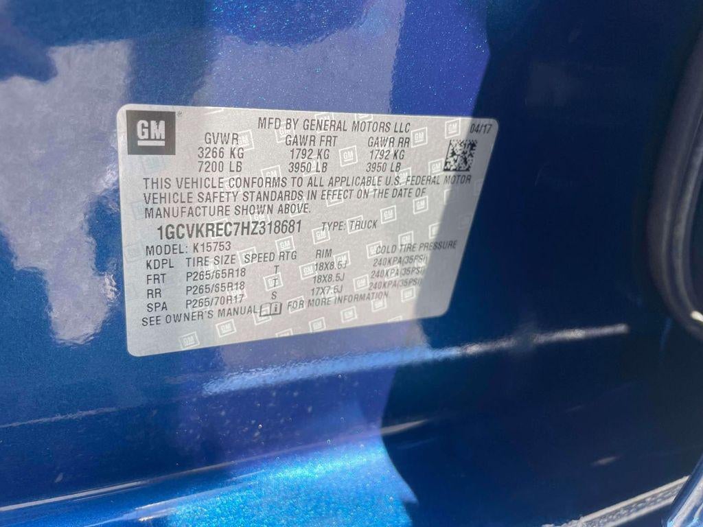 2017 Chevrolet Silverado 1500 LT