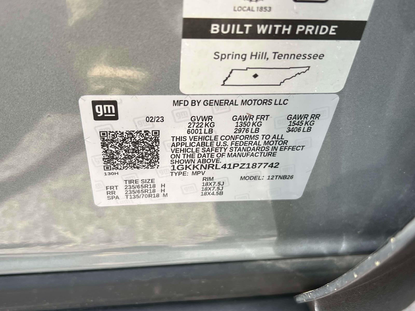 2023 GMC Acadia AWD SLE