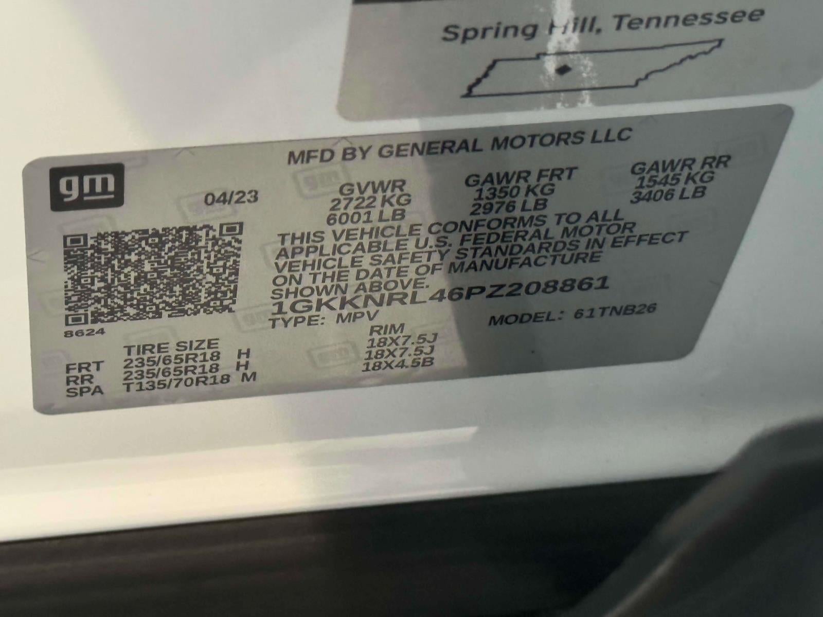 2023 GMC Acadia AWD SLE