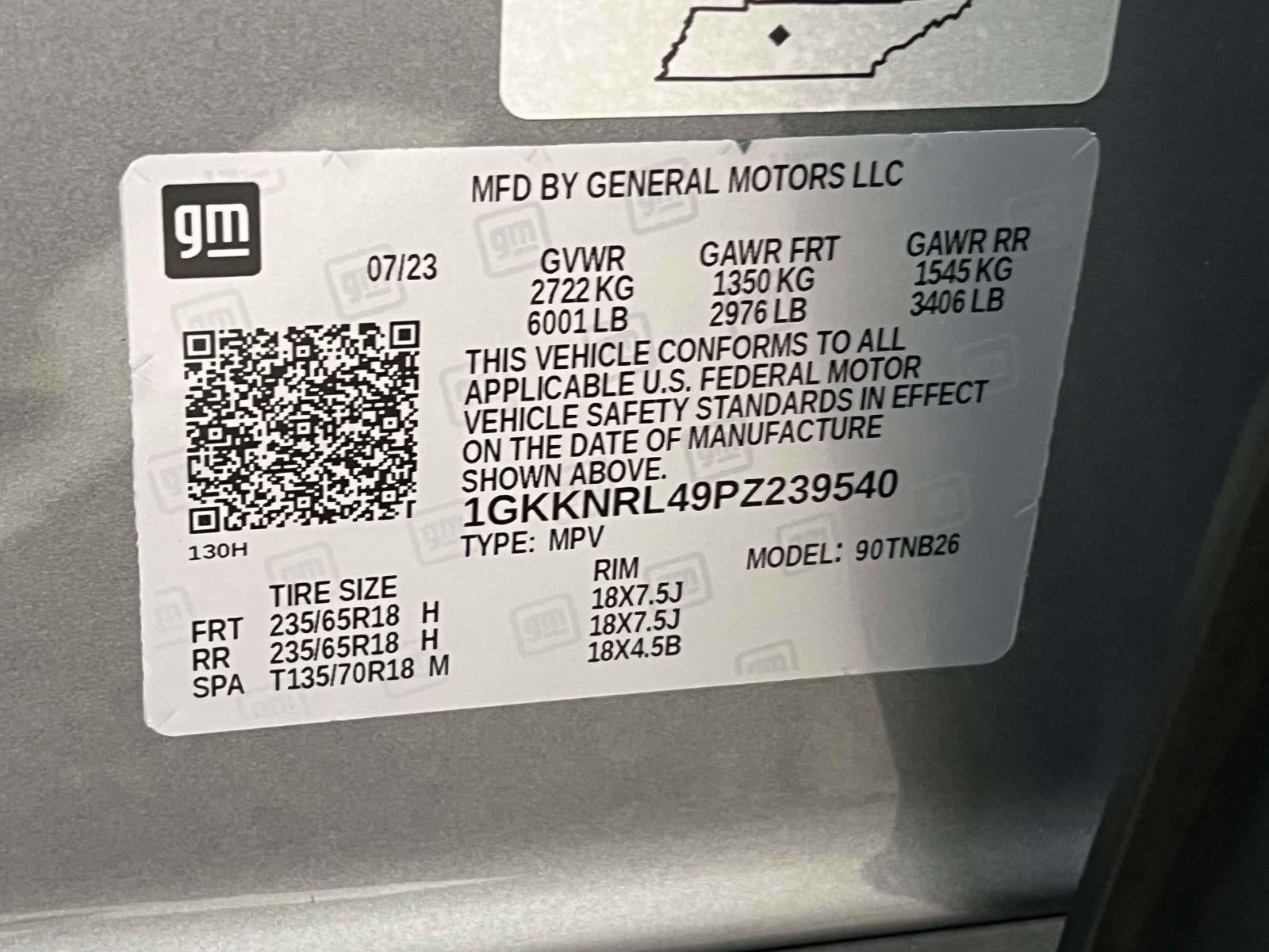 2023 GMC Acadia AWD SLE