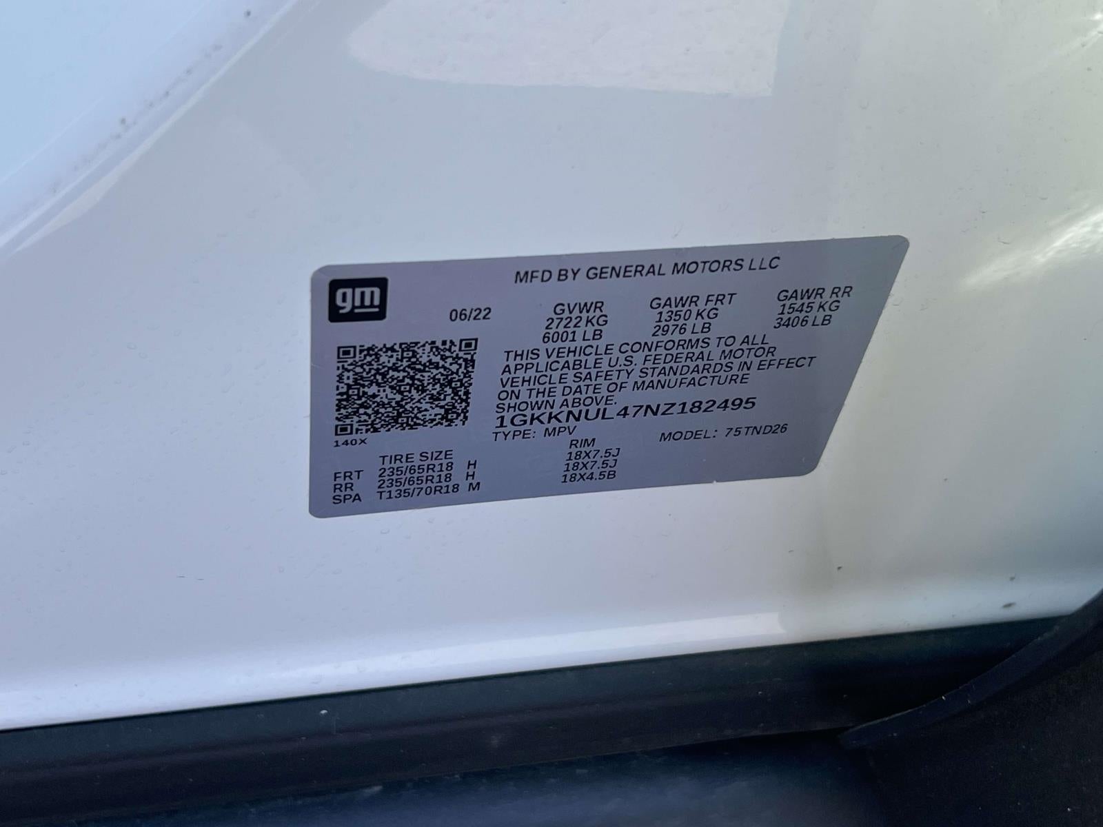 2022 GMC Acadia AWD SLT