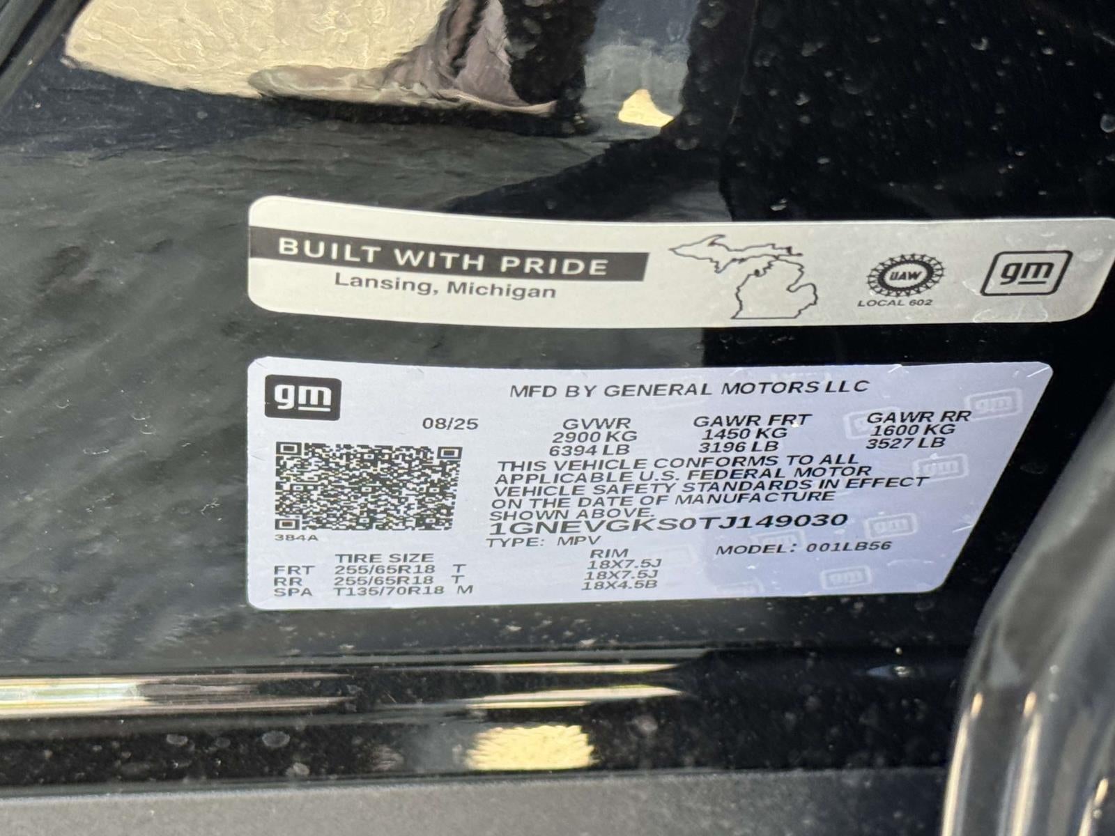 2026 Chevrolet Traverse AWD LT
