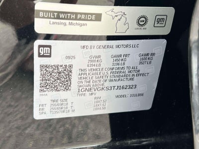 2026 Chevrolet Traverse AWD LT