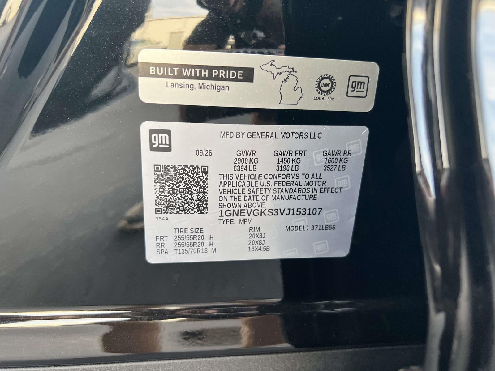 2027 Chevrolet Traverse AWD LT