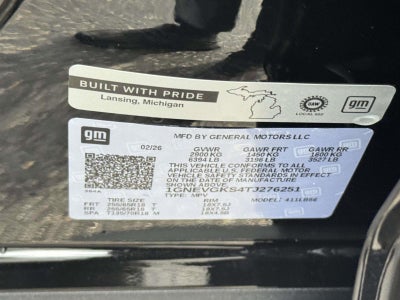 2026 Chevrolet Traverse AWD LT