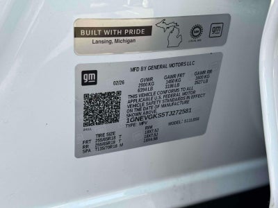 2026 Chevrolet Traverse AWD LT