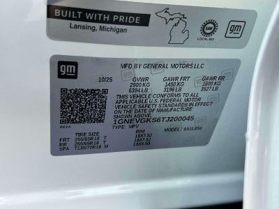 2026 Chevrolet Traverse AWD LT
