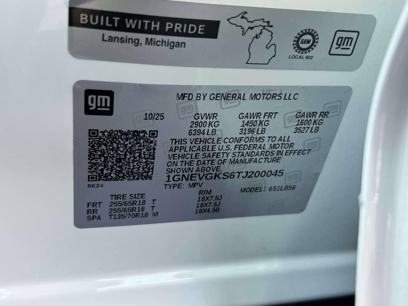 2026 Chevrolet Traverse AWD LT