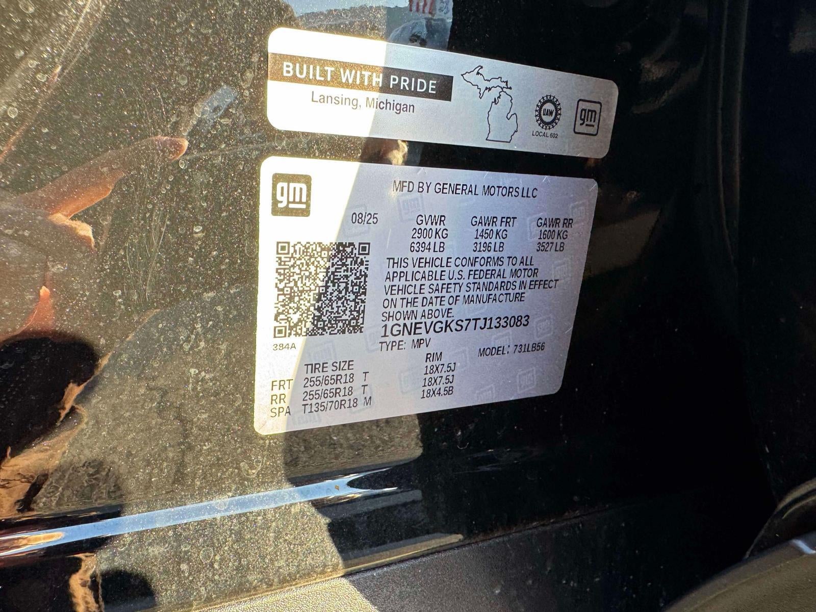 2026 Chevrolet Traverse AWD LT