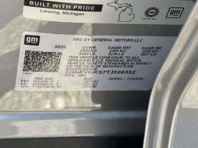 2026 Chevrolet Traverse AWD LT