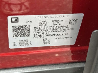 2023 Chevrolet Traverse AWD LT Cloth