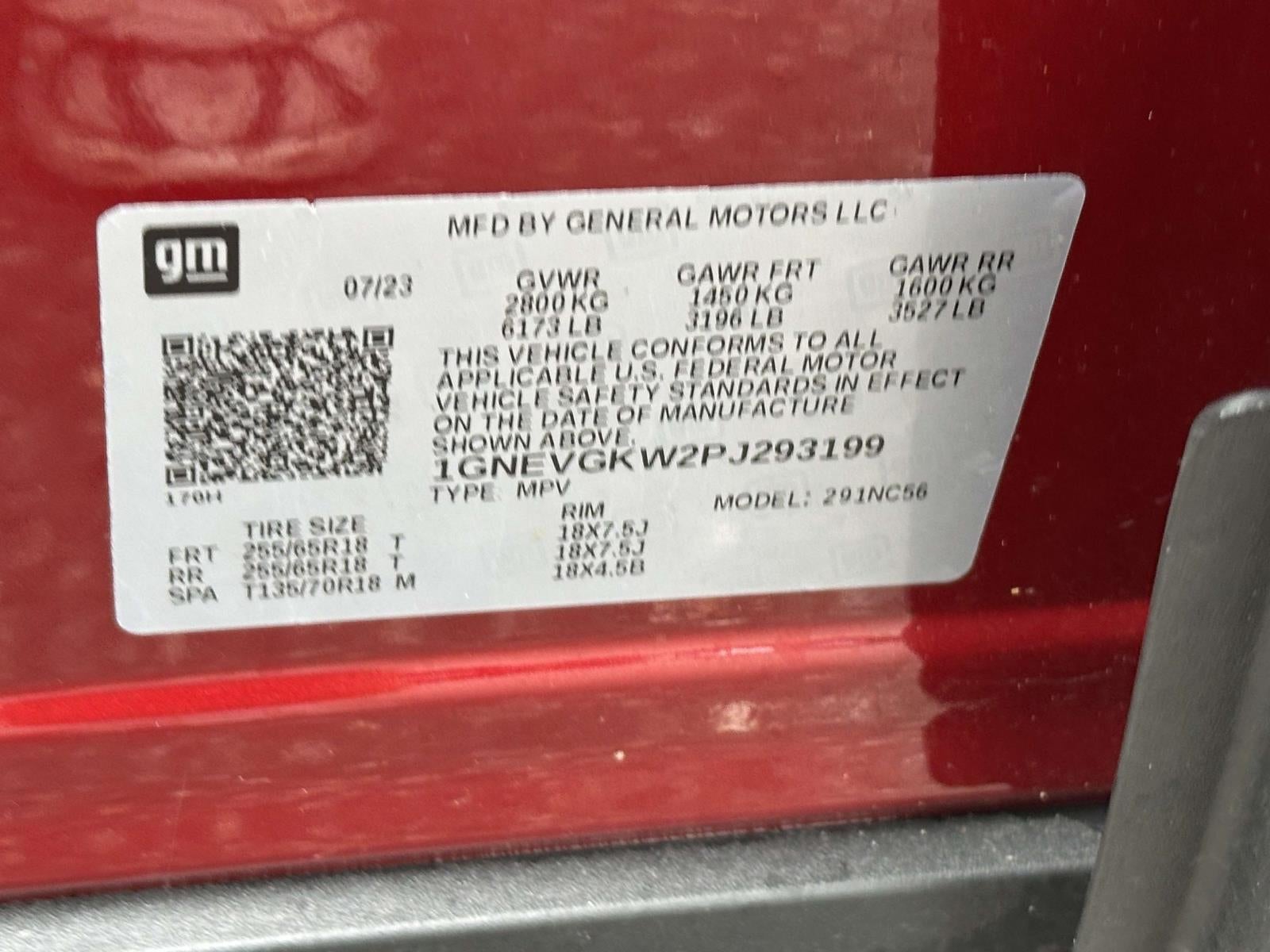 2023 Chevrolet Traverse AWD LT Cloth