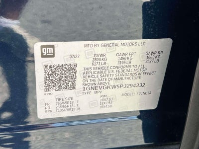2023 Chevrolet Traverse AWD LT Cloth