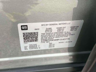 2023 Chevrolet Traverse AWD LT Cloth