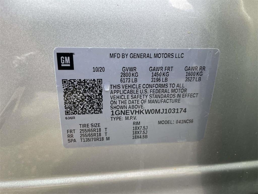 2021 Chevrolet Traverse AWD LT Leather