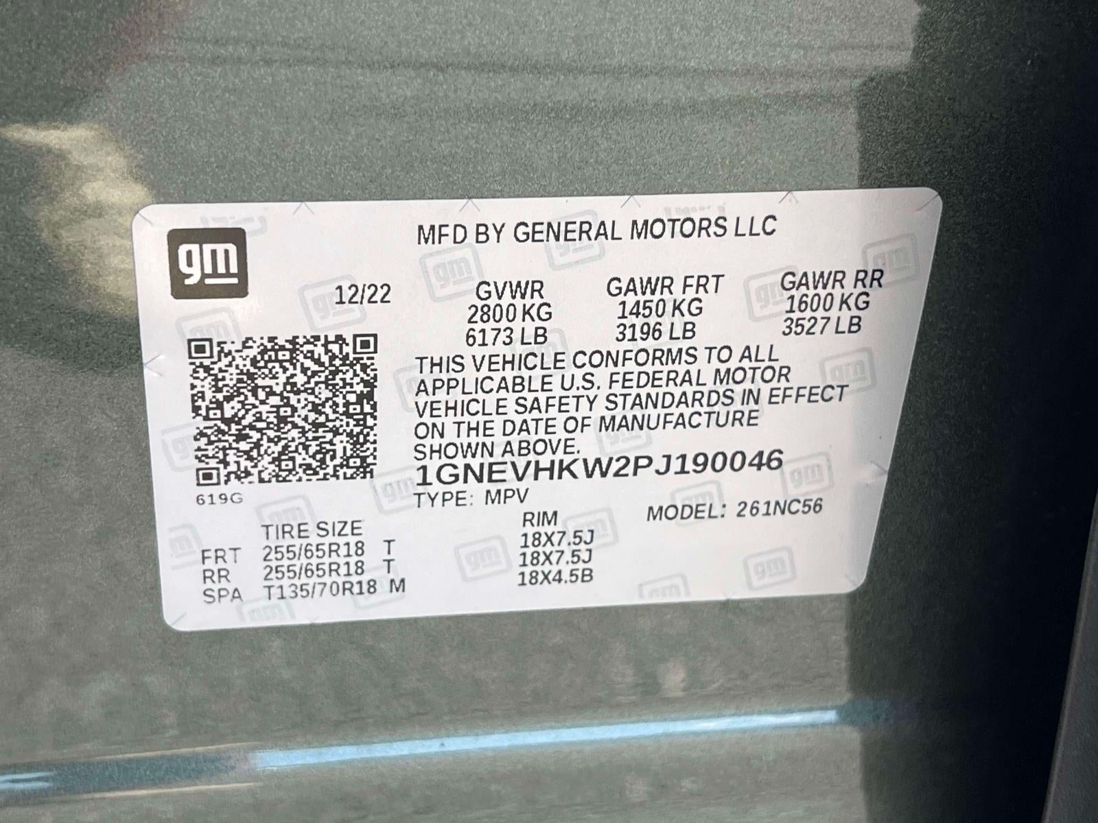 2023 Chevrolet Traverse AWD LT Leather