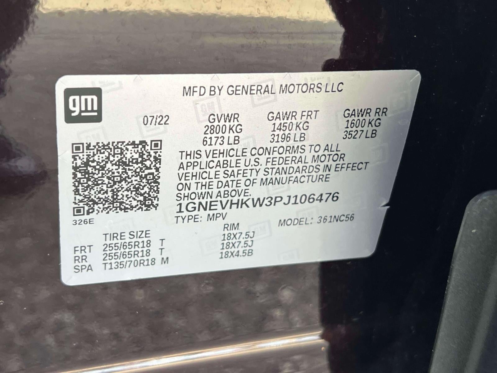 2023 Chevrolet Traverse AWD LT Leather