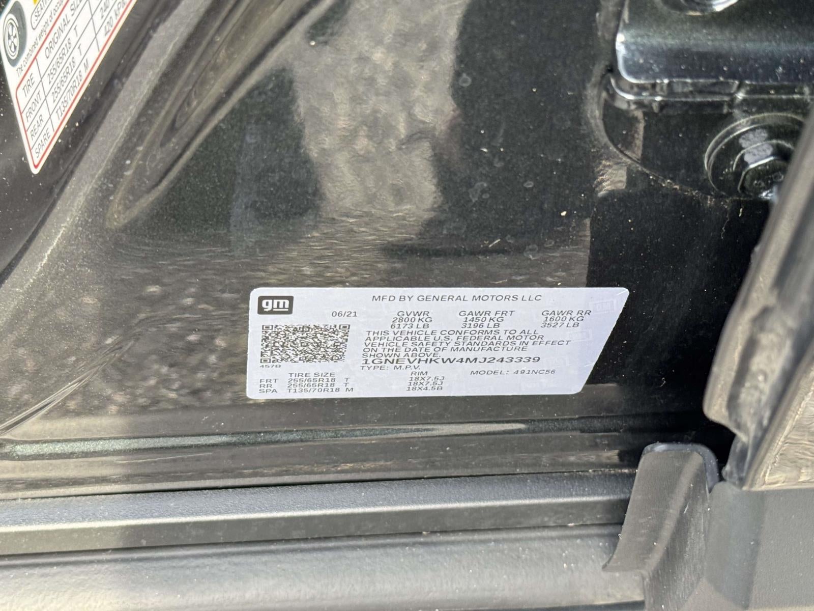 2021 Chevrolet Traverse AWD LT Leather