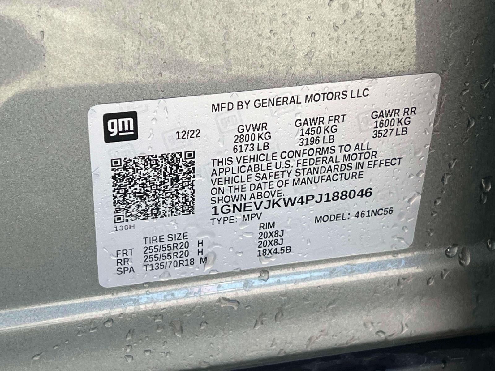 2023 Chevrolet Traverse AWD RS