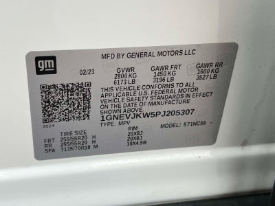 2023 Chevrolet Traverse AWD RS