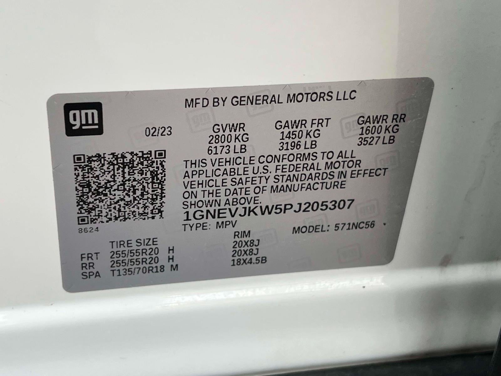 2023 Chevrolet Traverse AWD RS