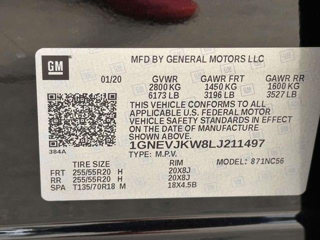2020 Chevrolet Traverse AWD RS