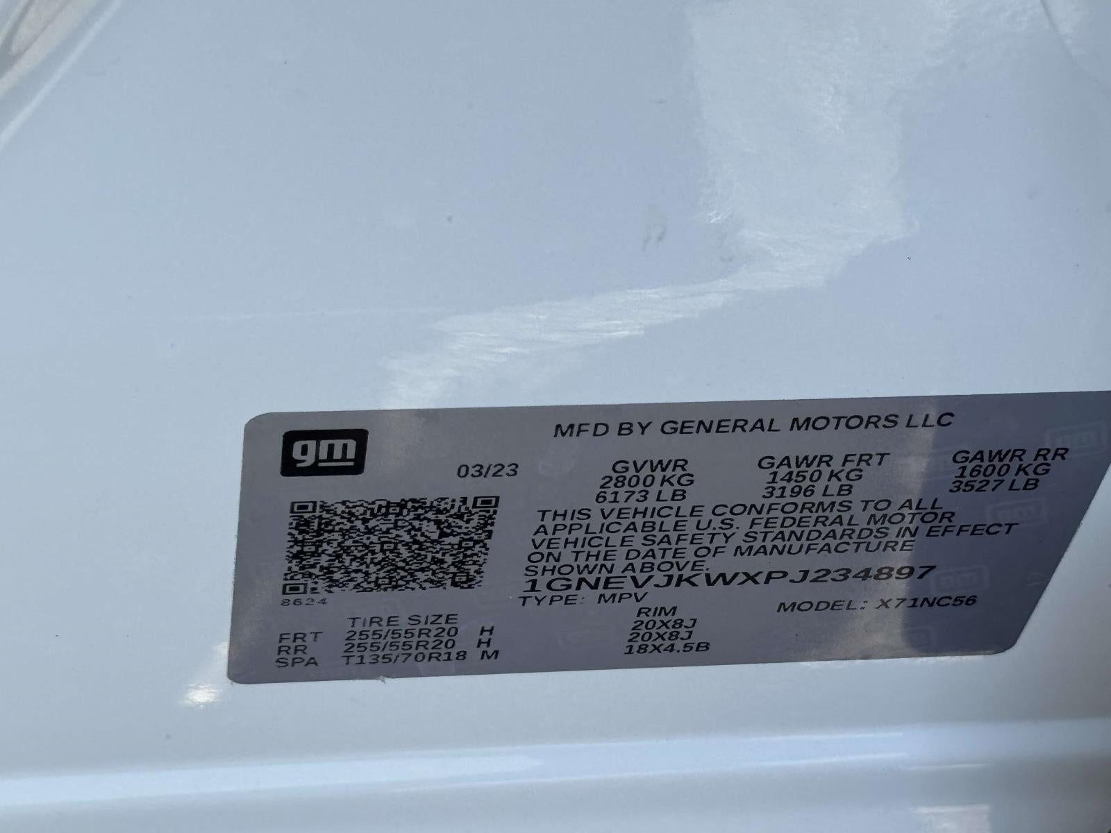 2023 Chevrolet Traverse AWD RS