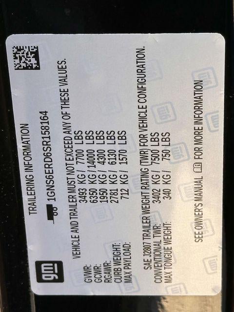 2025 Chevrolet Suburban 4WD RST