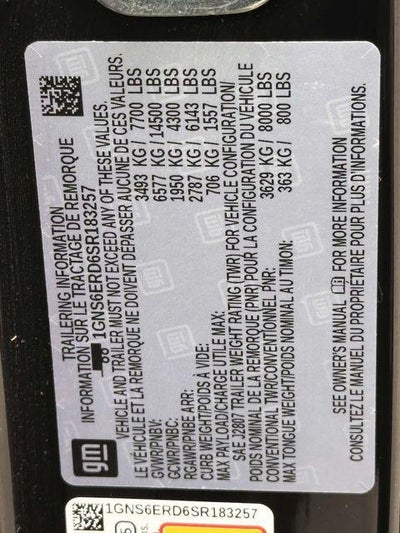 2025 Chevrolet Suburban RST