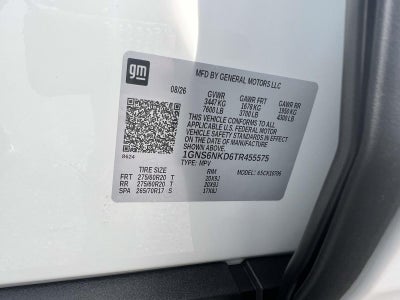 2026 Chevrolet Tahoe 4WD LT