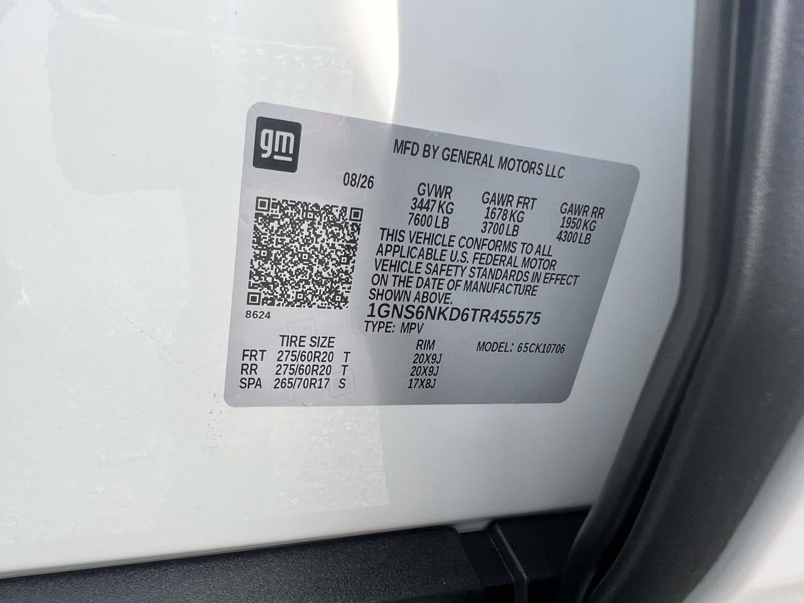 2026 Chevrolet Tahoe 4WD LT