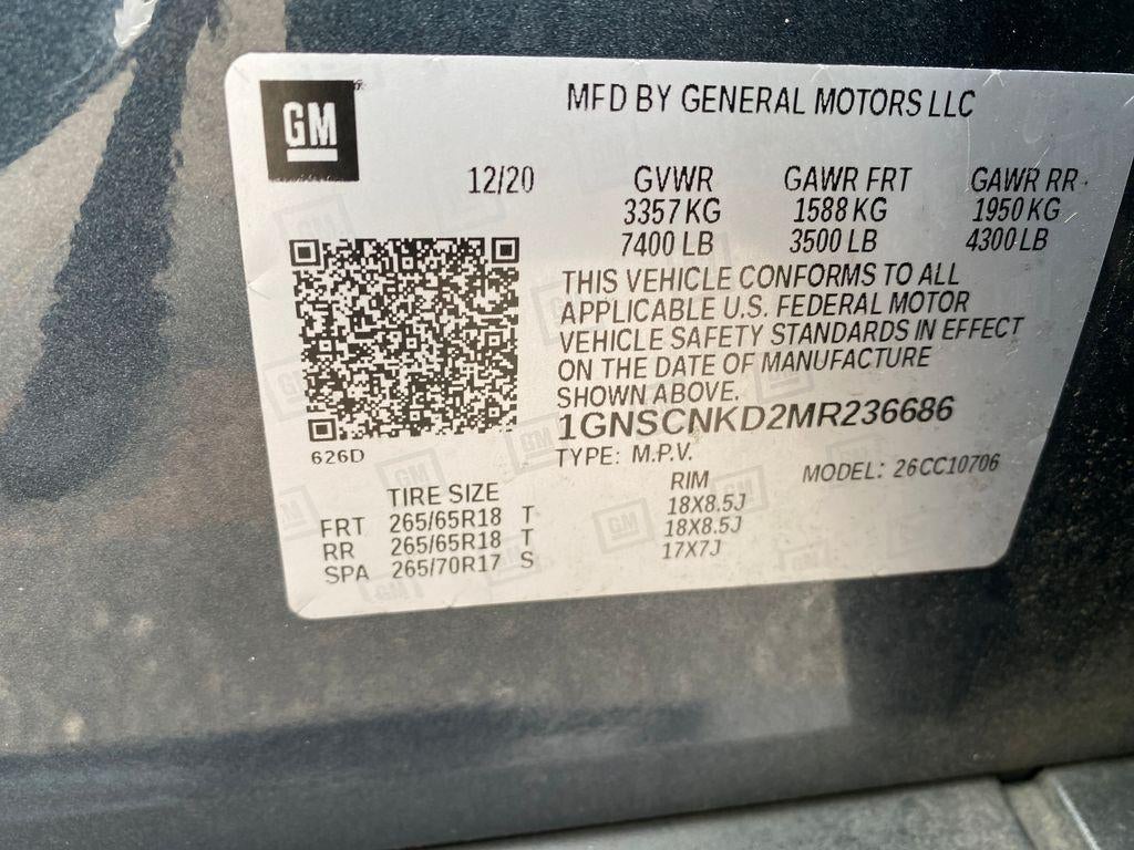 2021 Chevrolet Tahoe 2WD LT
