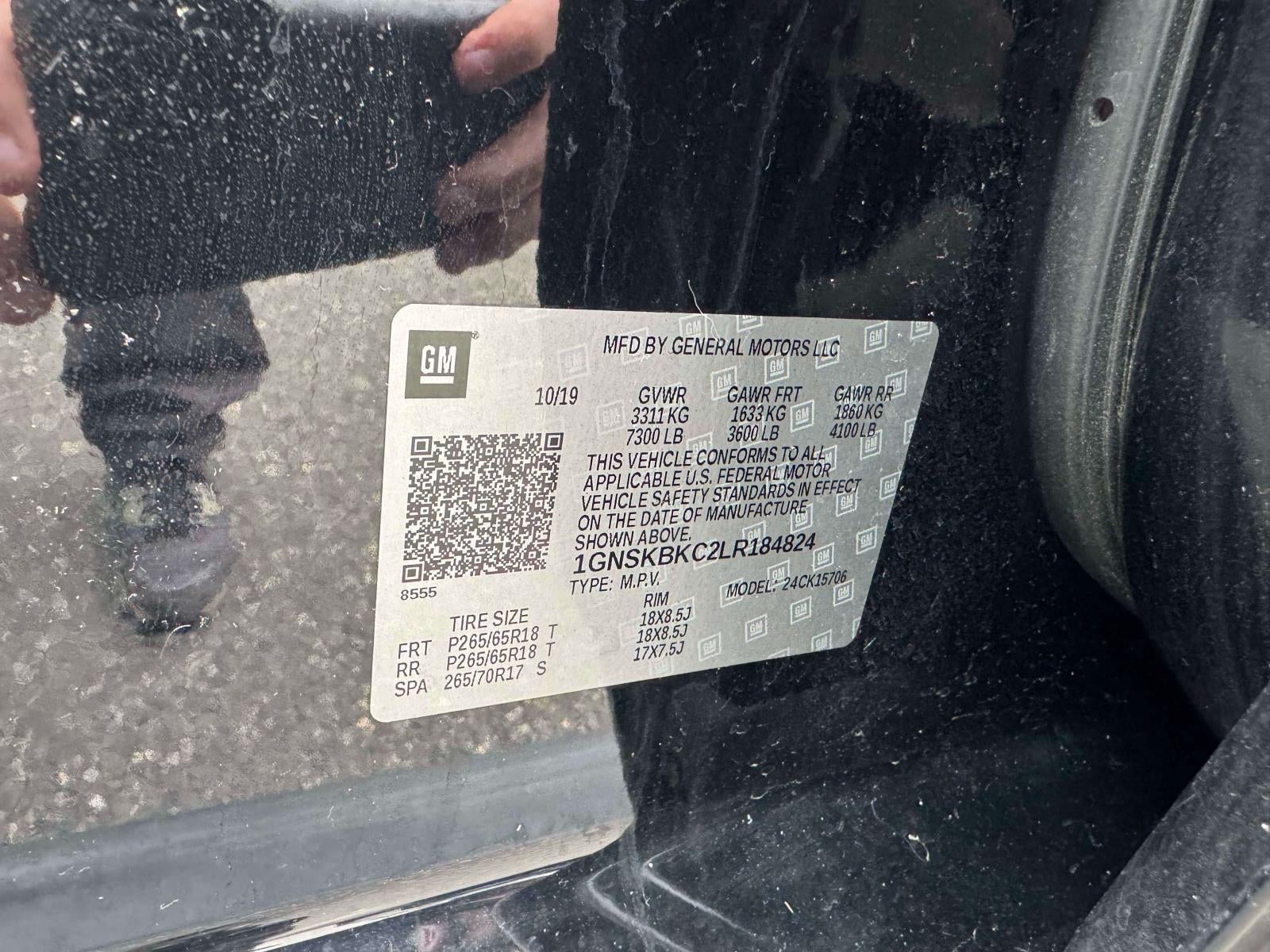 2020 Chevrolet Tahoe 4WD LT